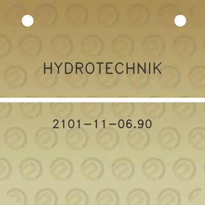 hydrotechnik-2101-11-0690