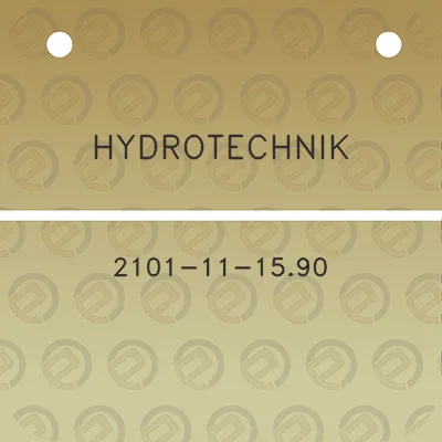 hydrotechnik-2101-11-1590