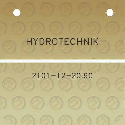 hydrotechnik-2101-12-2090