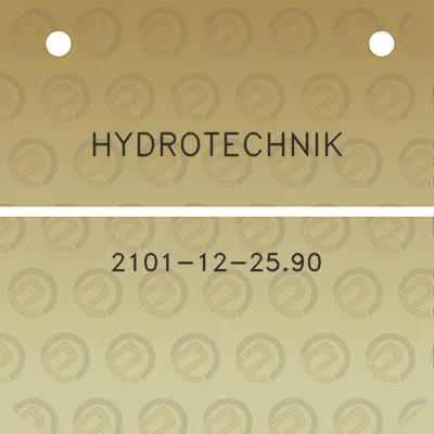 hydrotechnik-2101-12-2590