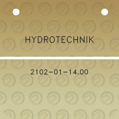 hydrotechnik-2102-01-1400