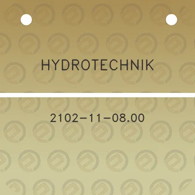 hydrotechnik-2102-11-0800