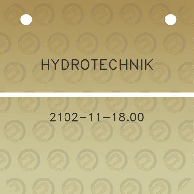 hydrotechnik-2102-11-1800