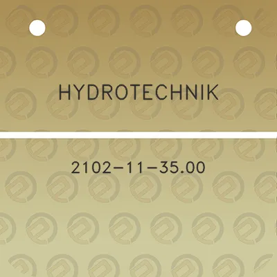 hydrotechnik-2102-11-3500