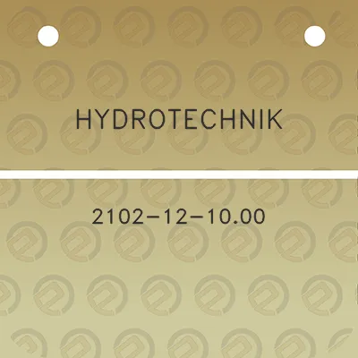 hydrotechnik-2102-12-1000