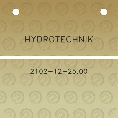 hydrotechnik-2102-12-2500