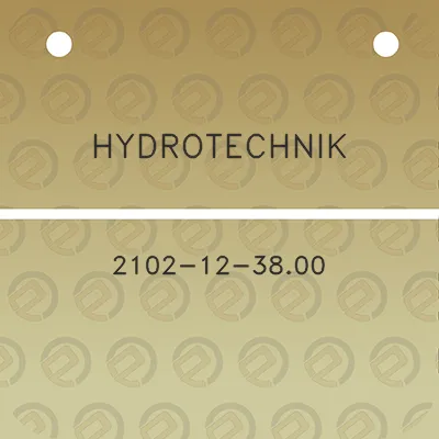 hydrotechnik-2102-12-3800