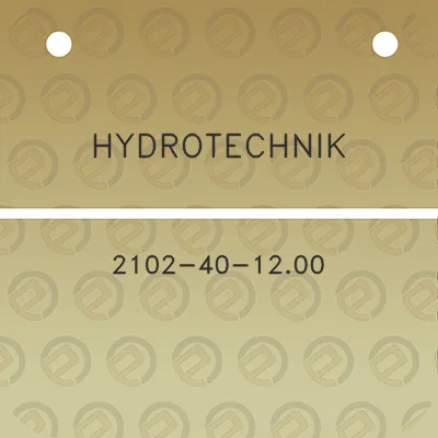 hydrotechnik-2102-40-1200