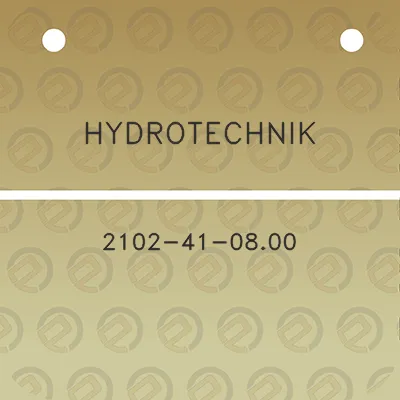 hydrotechnik-2102-41-0800