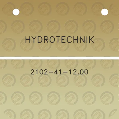 hydrotechnik-2102-41-1200