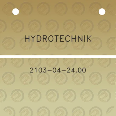 hydrotechnik-2103-04-2400