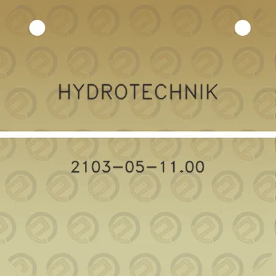 hydrotechnik-2103-05-1100