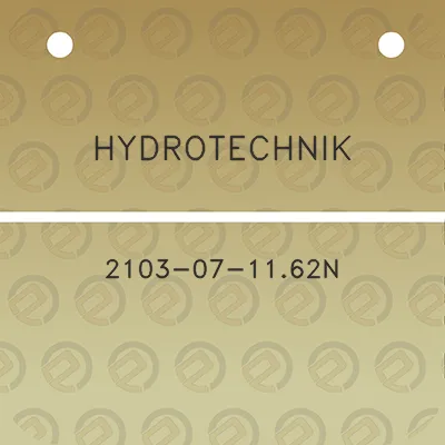 hydrotechnik-2103-07-1162n