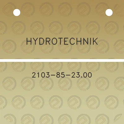 hydrotechnik-2103-85-2300