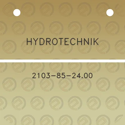 hydrotechnik-2103-85-2400