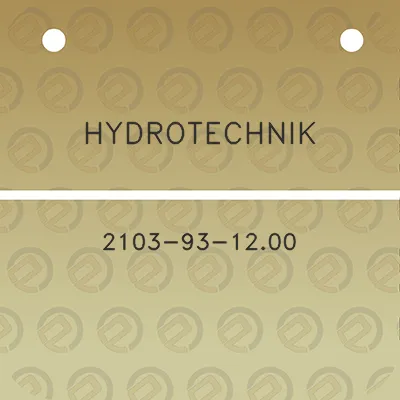 hydrotechnik-2103-93-1200