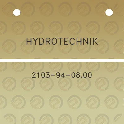 hydrotechnik-2103-94-0800