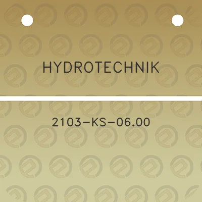 hydrotechnik-2103-ks-0600