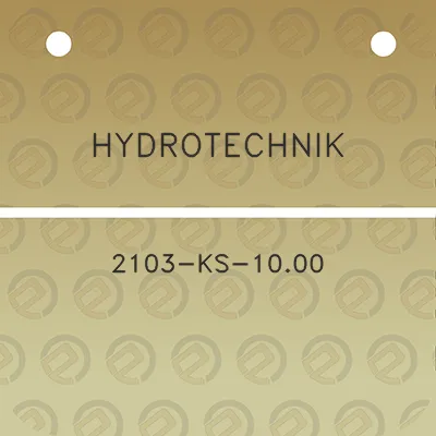 hydrotechnik-2103-ks-1000