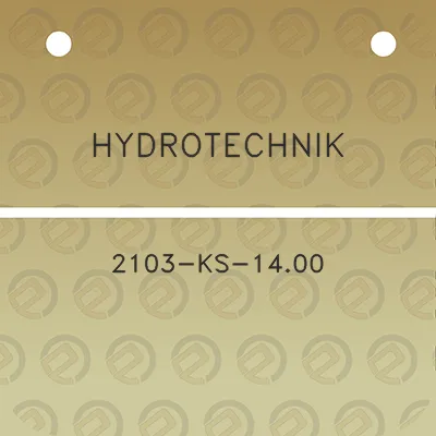 hydrotechnik-2103-ks-1400