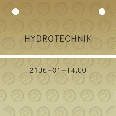 hydrotechnik-2106-01-1400