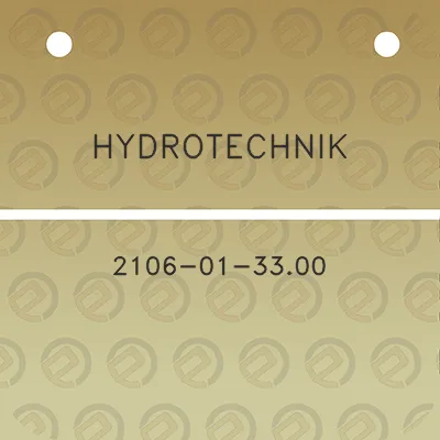 hydrotechnik-2106-01-3300