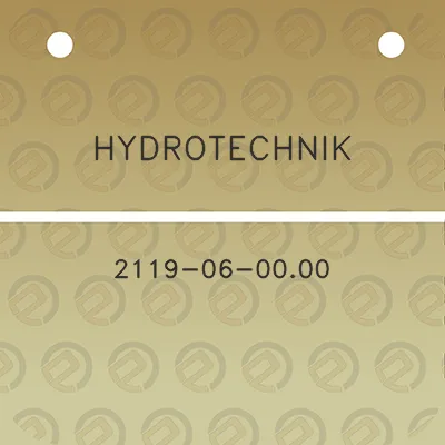 hydrotechnik-2119-06-0000