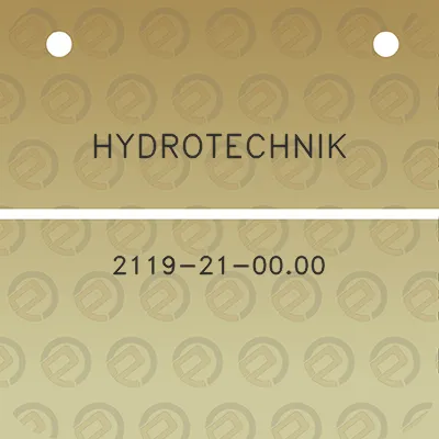 hydrotechnik-2119-21-0000