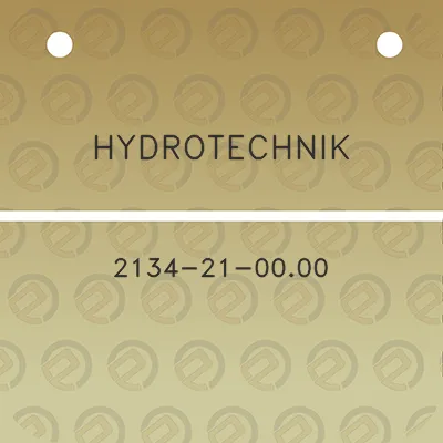 hydrotechnik-2134-21-0000