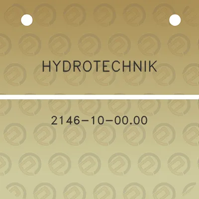 hydrotechnik-2146-10-0000