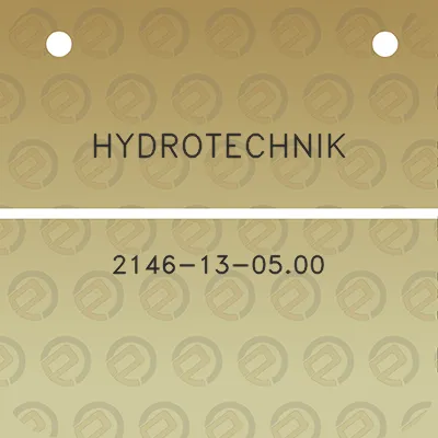 hydrotechnik-2146-13-0500