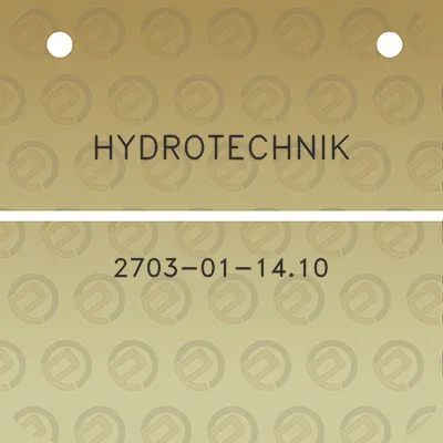 hydrotechnik-2703-01-1410