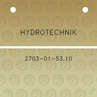 hydrotechnik-2703-01-5310