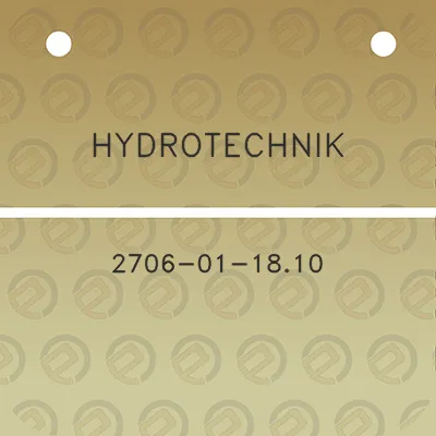 hydrotechnik-2706-01-1810