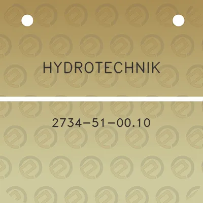 hydrotechnik-2734-51-0010