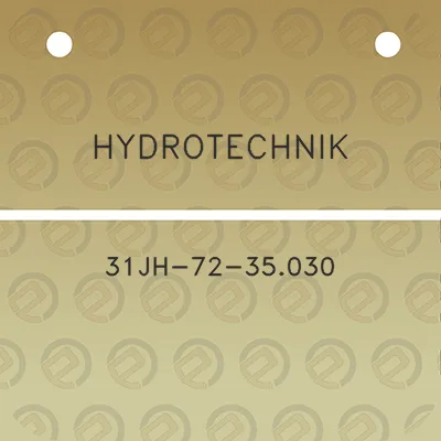 hydrotechnik-31jh-72-35030