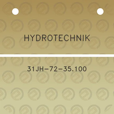 hydrotechnik-31jh-72-35100