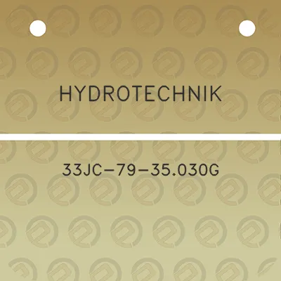 hydrotechnik-33jc-79-35030g