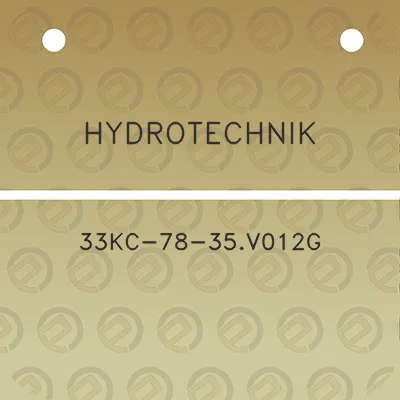 hydrotechnik-33kc-78-35v012g