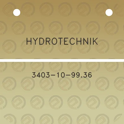 hydrotechnik-3403-10-9936