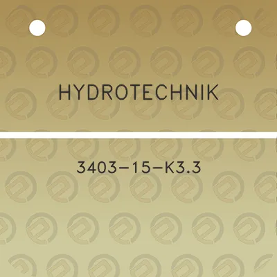 hydrotechnik-3403-15-k33