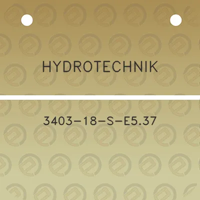 hydrotechnik-3403-18-s-e537