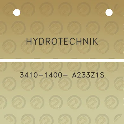 hydrotechnik-3410-1400-a233z1s