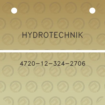 hydrotechnik-4720-12-324-2706