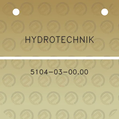 hydrotechnik-5104-03-0000