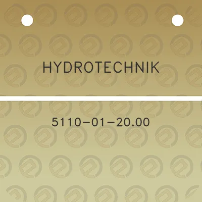 hydrotechnik-5110-01-2000