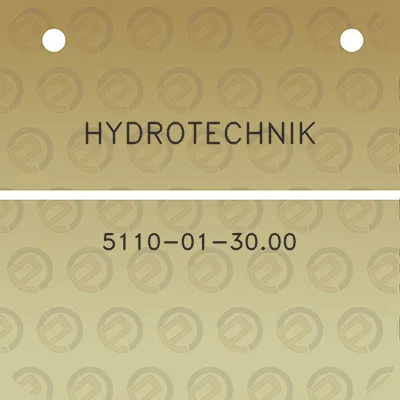 hydrotechnik-5110-01-3000