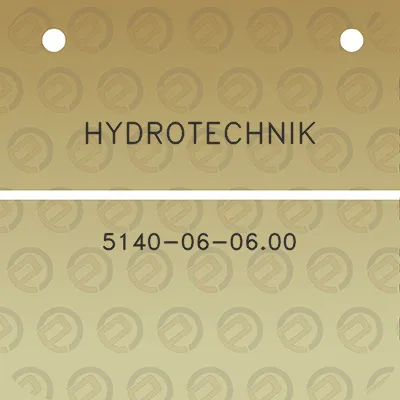 hydrotechnik-5140-06-0600