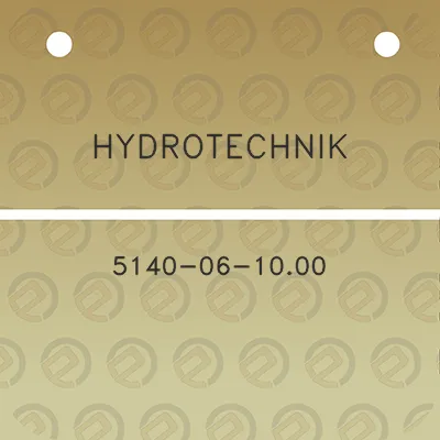 hydrotechnik-5140-06-1000