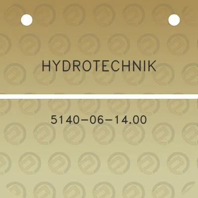 hydrotechnik-5140-06-1400